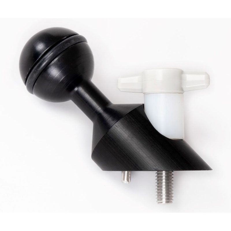 Ultralight AD-IN Ball Adapter with Mounting Screw & Thick Washer for Inon Strobes