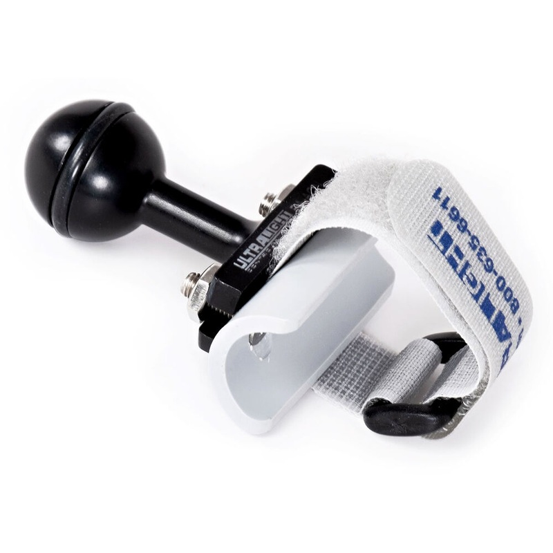 Ultralight Flashlight Bracket for Underwater Camera Tray (.75" Diameter Saddle)