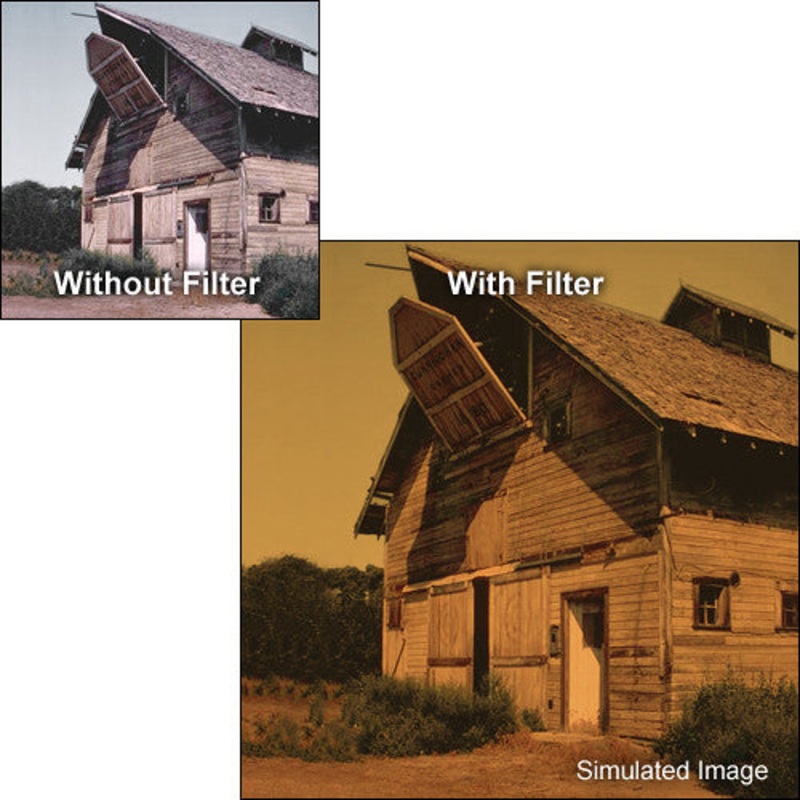 Tiffen 5.65 x 5.65" 3 Sepia Solid Color Filter