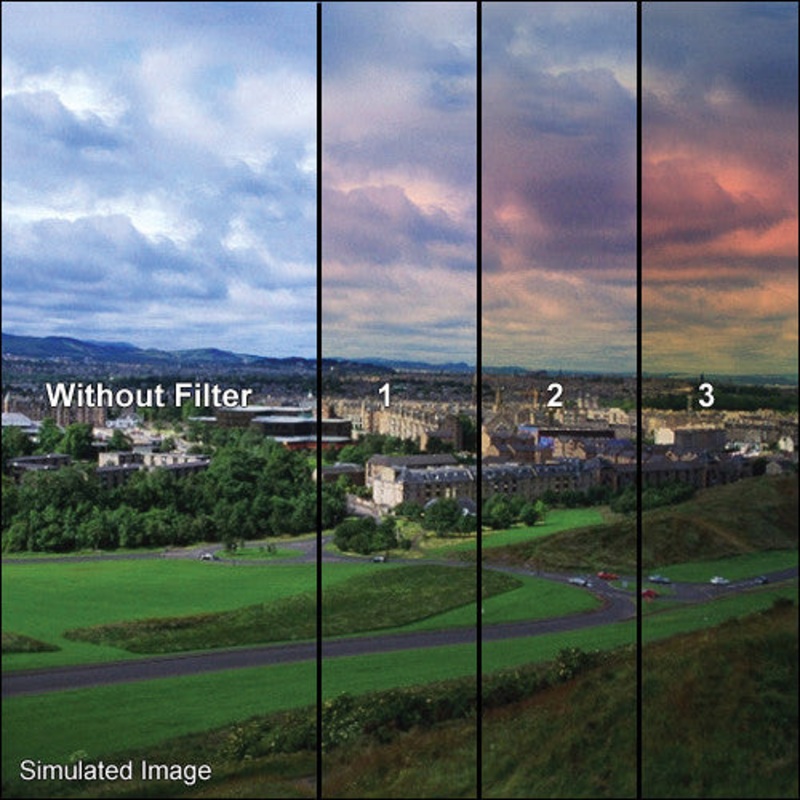 Tiffen 5.65 x 5.65" 3 Skyfire Graduated Filter