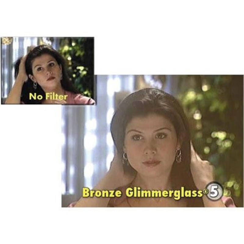 Tiffen 5.65 x 5.65" Bronze Glimmerglass 5 Filter