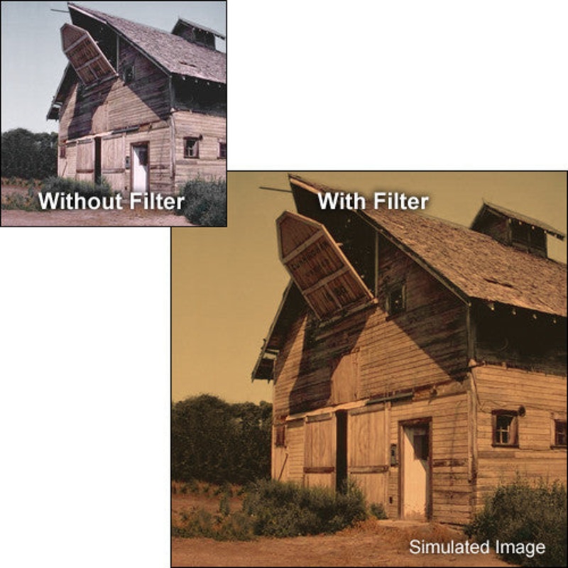 Tiffen 6.6 x 6.6" 2 Sepia Solid Color Filter