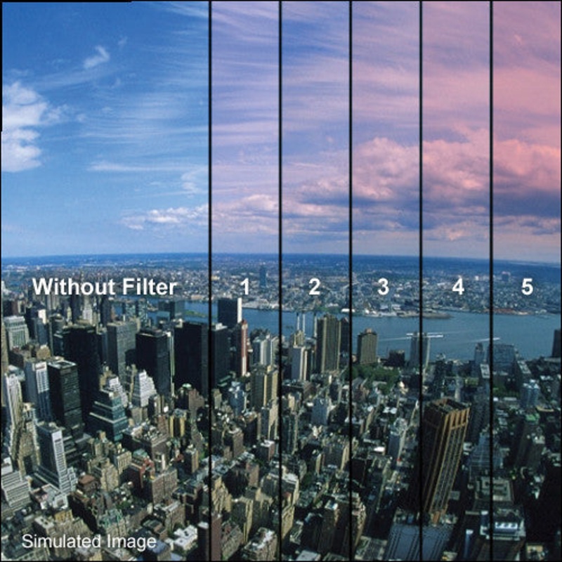 Tiffen 5.65 x 5.65" 4 Pink Soft-Edge Graduated Filter