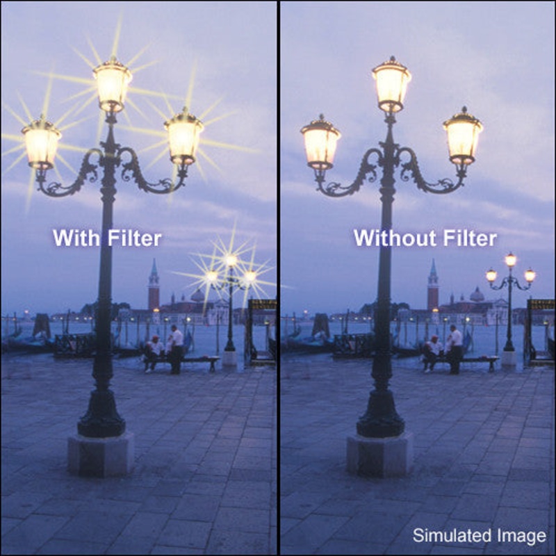 Tiffen 5.65 x 5.65" North Star Effect Glass Filter