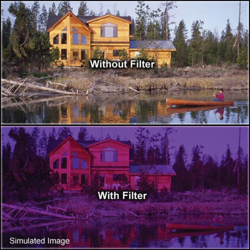 Tiffen 5.65 x 5.65" 3 Grape Solid Color Filter