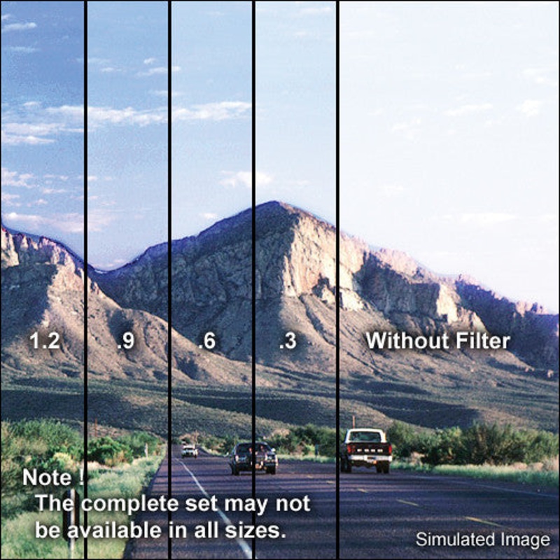 Tiffen 6.6 x 6.6" Soft Edge Graduated 0.3 ND Filter