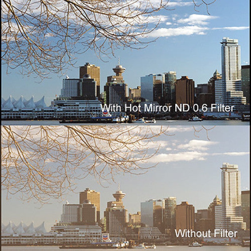 Cavision 5.65 x 5.65" Hot Mirror Neutral Density 0.6 Filter