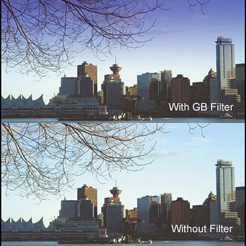Cavision 6 x 6" Soft-Edge Graduated Blue 0.3 Filter (1-Stop)