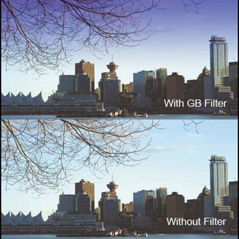 Cavision 6 x 6" Soft-Edge Graduated Blue 0.6 Filter (2-Stop)
