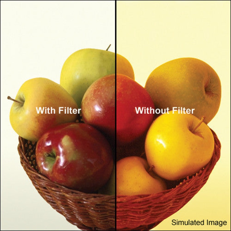 Tiffen 3 x 3" 80A Color Conversion Filter