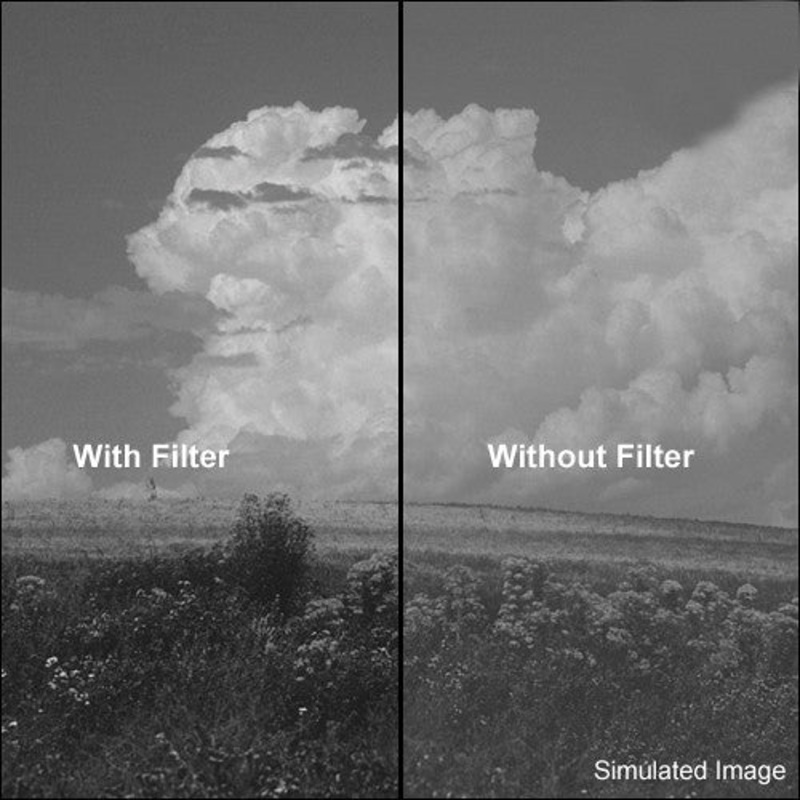 Tiffen 4x4" Yellow 2 #8 Glass Filter for Black & White Film