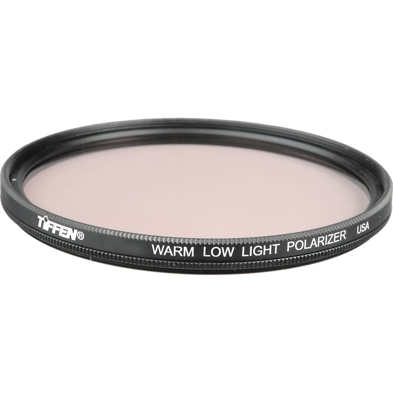 Tiffen 82mm Warm Low Light Linear Polarizer Filter