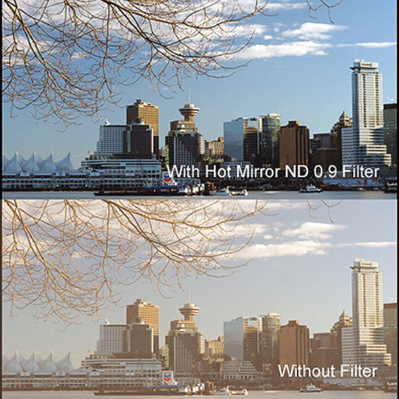 Cavision 4 x 4" Hot Mirror Neutral Density 0.9 Filter