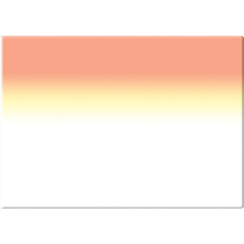 Tiffen 3x4" Graduated Clear/Sunset 2 Horizontal Filter