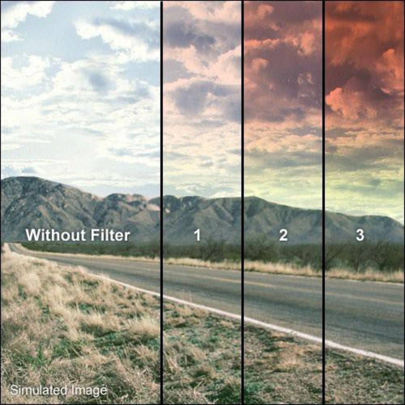 Tiffen 4 x 4" Graduated Sunset 2 Filter