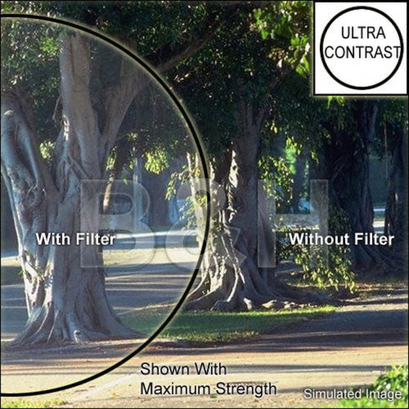 Tiffen 4 x 4" Ultra Contrast 1/2 Filter