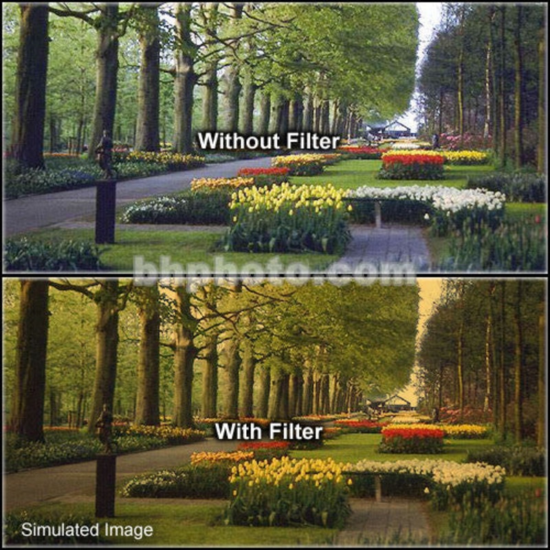 Tiffen 4 x 5.65" 2 Tangerine Soft-Edge Graduated Filter (Vertical Orientation)