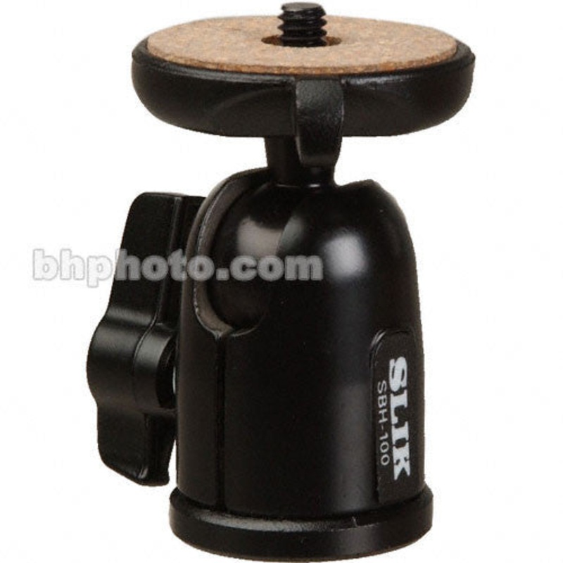Slik SBH-100 Compact Ballhead 100 - Supports 3.5 lbs (1.6kg)