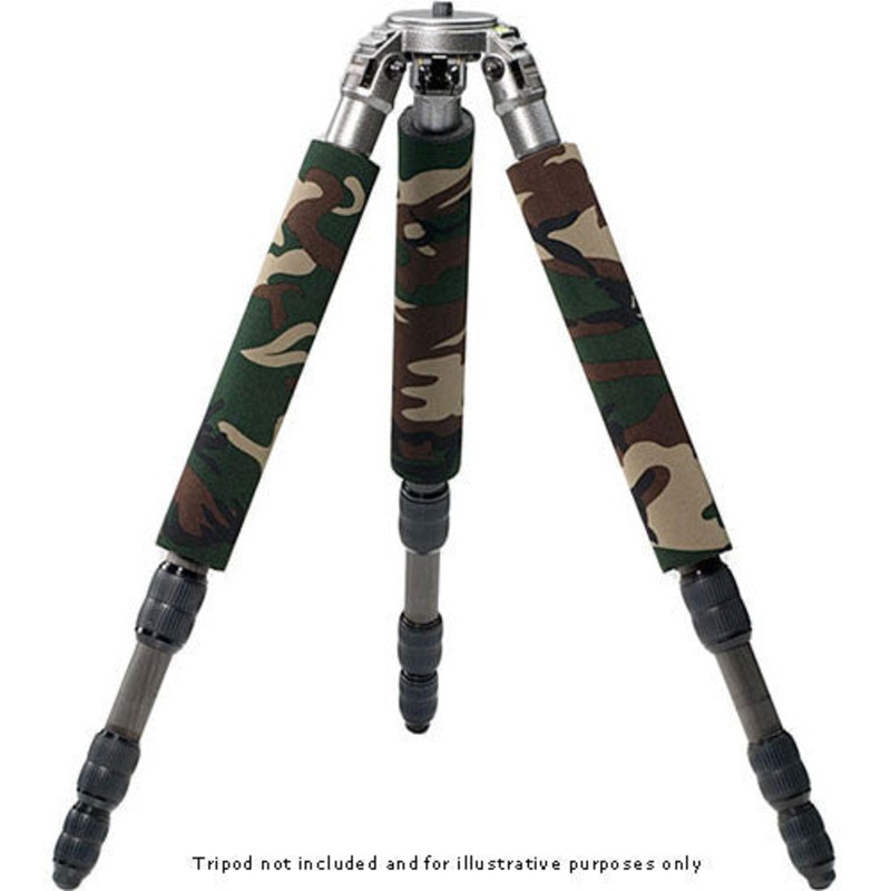 LensCoat LegCoat Tripod Leg Protectors (Forest Green, 3 Pack)