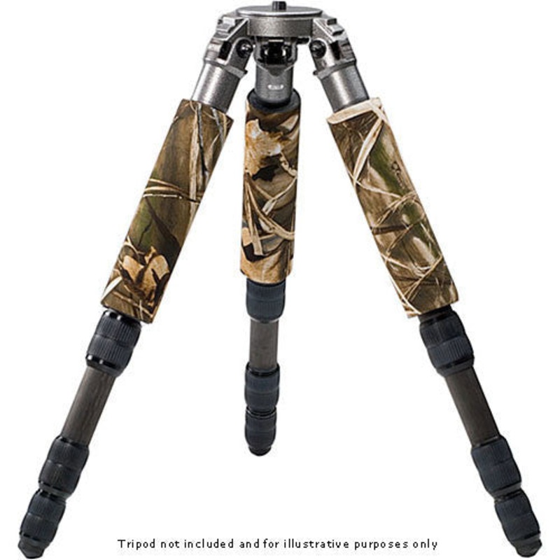 LensCoat LegCoat Tripod Leg Covers (Realtree Max4 HD, 3-Pack)