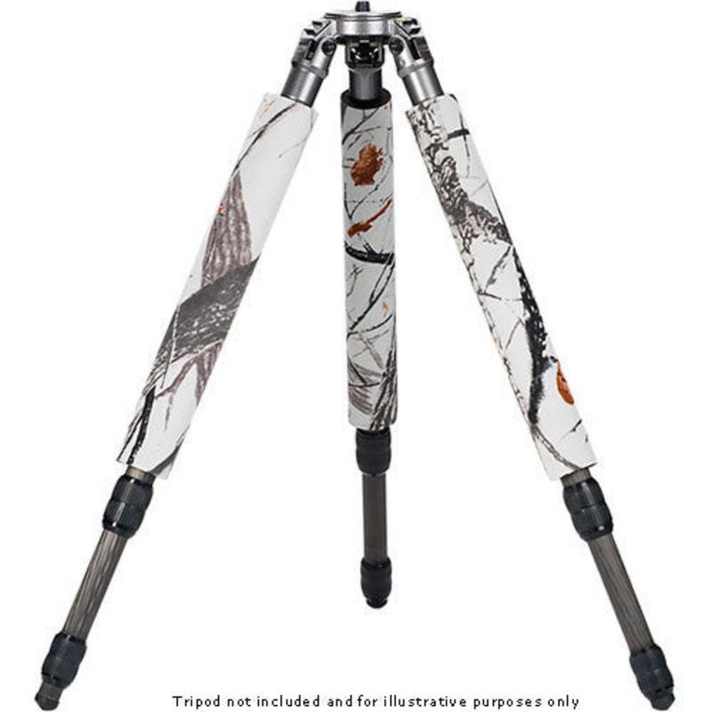 LensCoat LegCoat Tripod Leg Protectors For Gitzo 1340 (Realtree Snow)