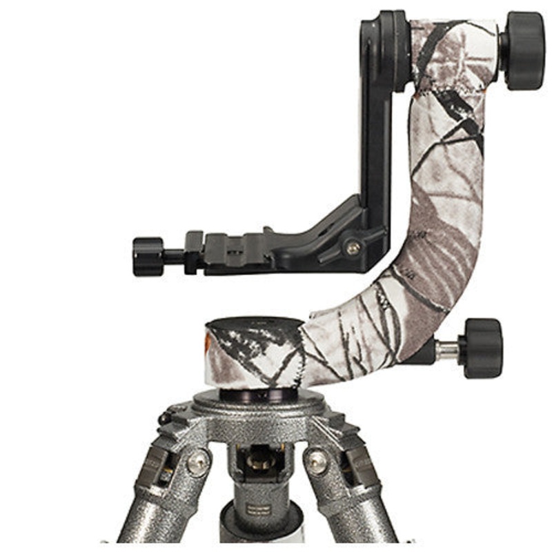 LensCoat Neoprene Cover for Sirui PH-20 Gimbal Head (Realtree AP Snow)