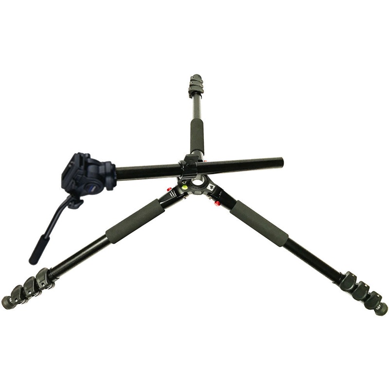 Acebil TAE-284F Aluminum Tripod with H605F Pan/Tilt Head