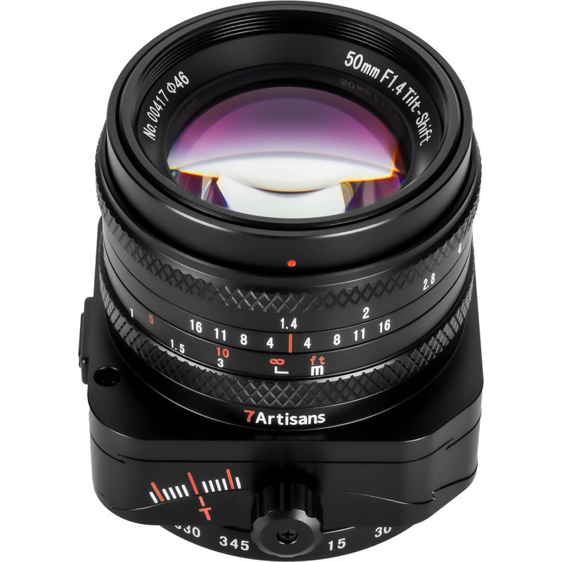 7artisans Photoelectric 50mm f/1.4 Tilt-Shift Lens (Micro Four Thirds)