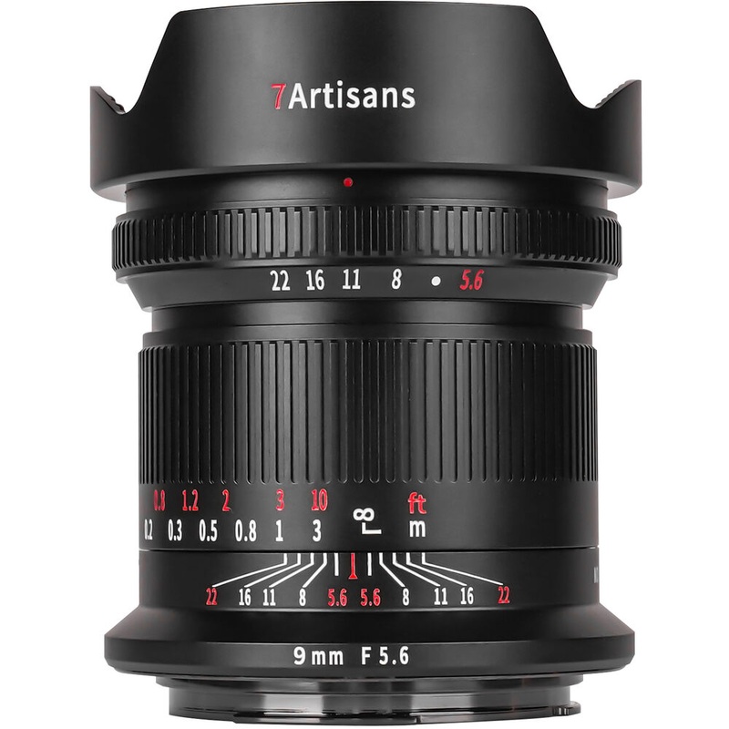 7artisans Photoelectric 9mm f/5.6 Lens (Canon RF, Rear ND Filter)