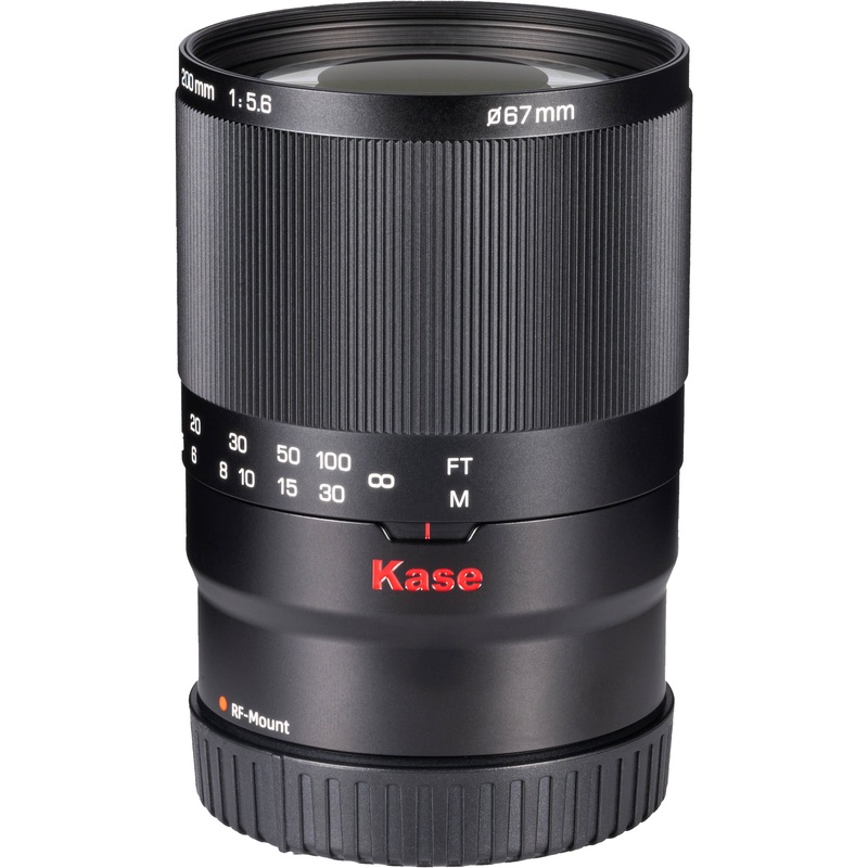 Kase 200mm f/5.6 MC Reflex Mirror Lens (Canon EOS RF)