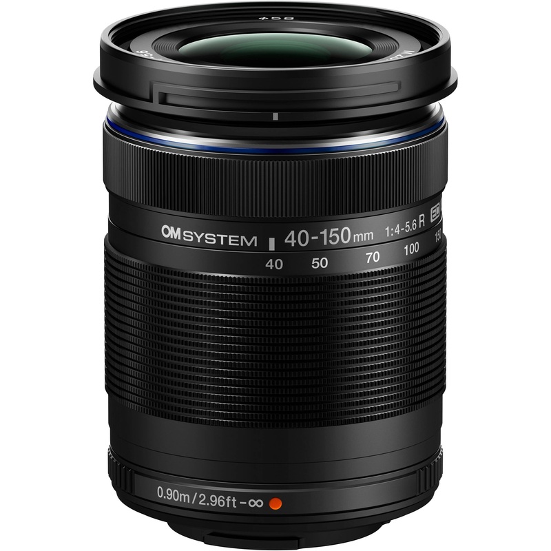 OM SYSTEM M.Zuiko Digital ED 40-150mm f/4-5.6 R Lens (Black)