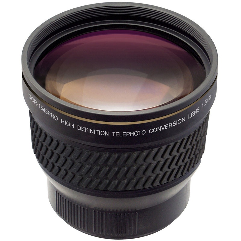 Raynox DCR-1545PRO 1.54x HD Telephoto Conversion Lens (52mm)