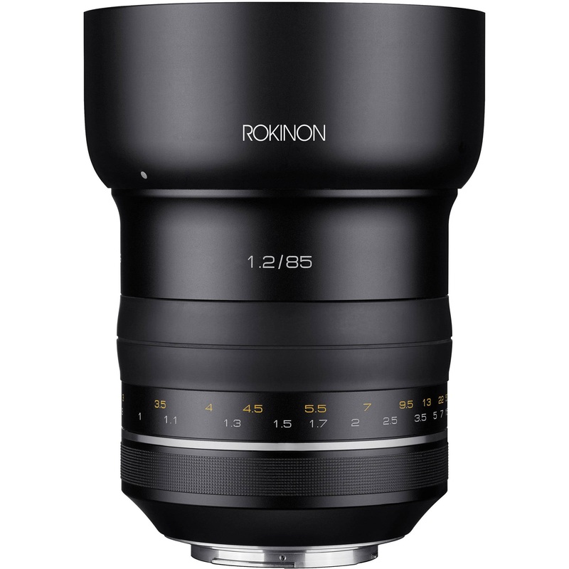 Rokinon XP 85mm f/1.2 Lens for Canon EF