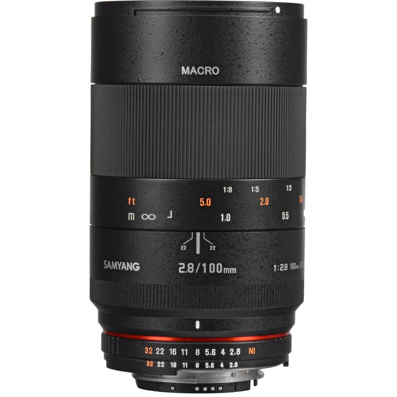 Samyang 100mm f/2.8 ED UMC Macro Lens for Nikon F