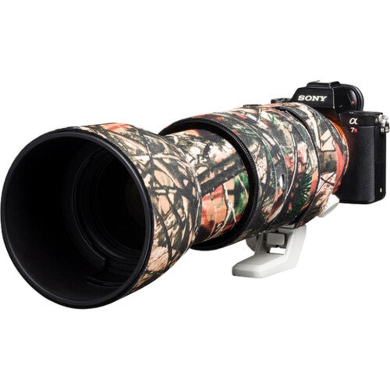 easyCover Lens Oak Neoprene Cover for Sony FE 100-400mm F4.5-5.6 GM OSS Lens (Forest Camo)