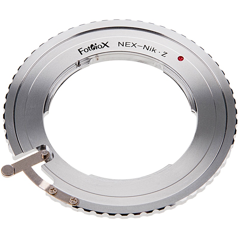 FotodioX Lens Adapter for Sony E-Mount Mirrorless Manual Focus Lens to Nikon Z-Mount Mirrorless Camera