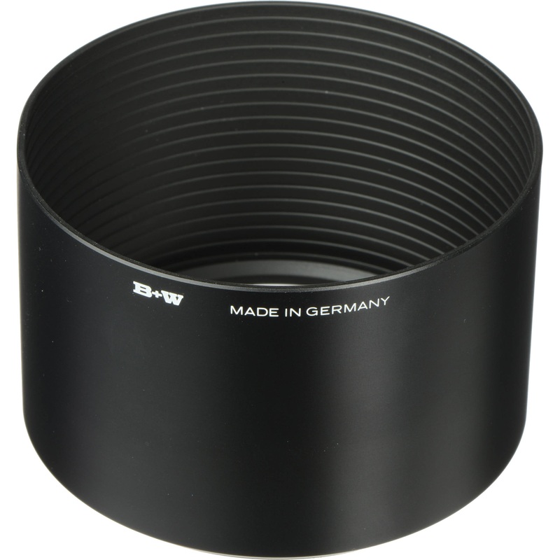 B+W 52mm Screw-In Metal Telephoto Lens Hood #960
