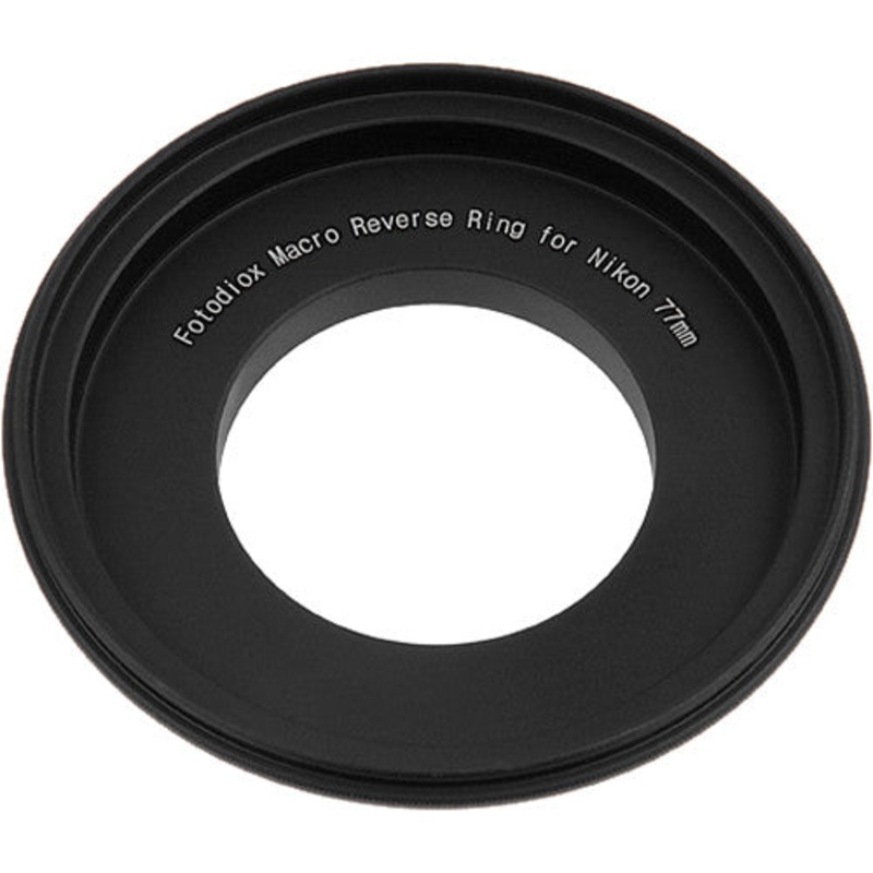 FotodioX 77mm Reverse Mount Macro Adapter Ring for Nikon F-Mount Cameras