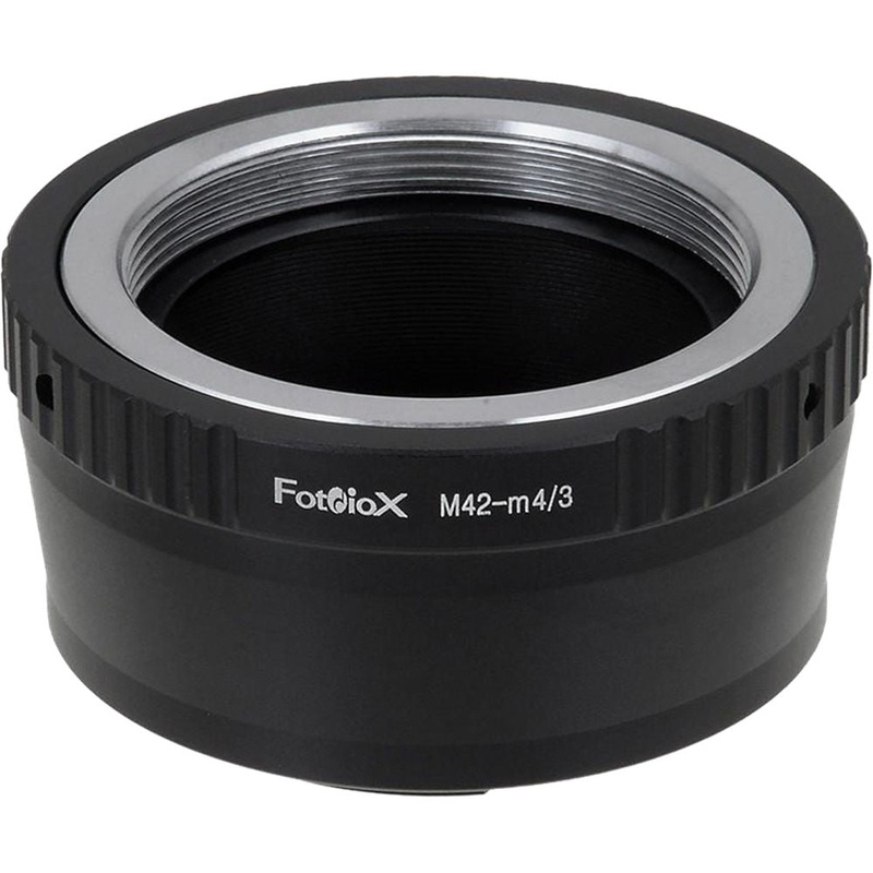 FotodioX Lens Mount Adapter for M42 Screw Mount SLR Lens to Micro Four Thirds Mount (Mirrorless)
