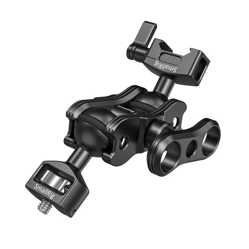 SmallRig Articulating Arm with Screw Ballhead and NATO Clamp Ballhead 2071B