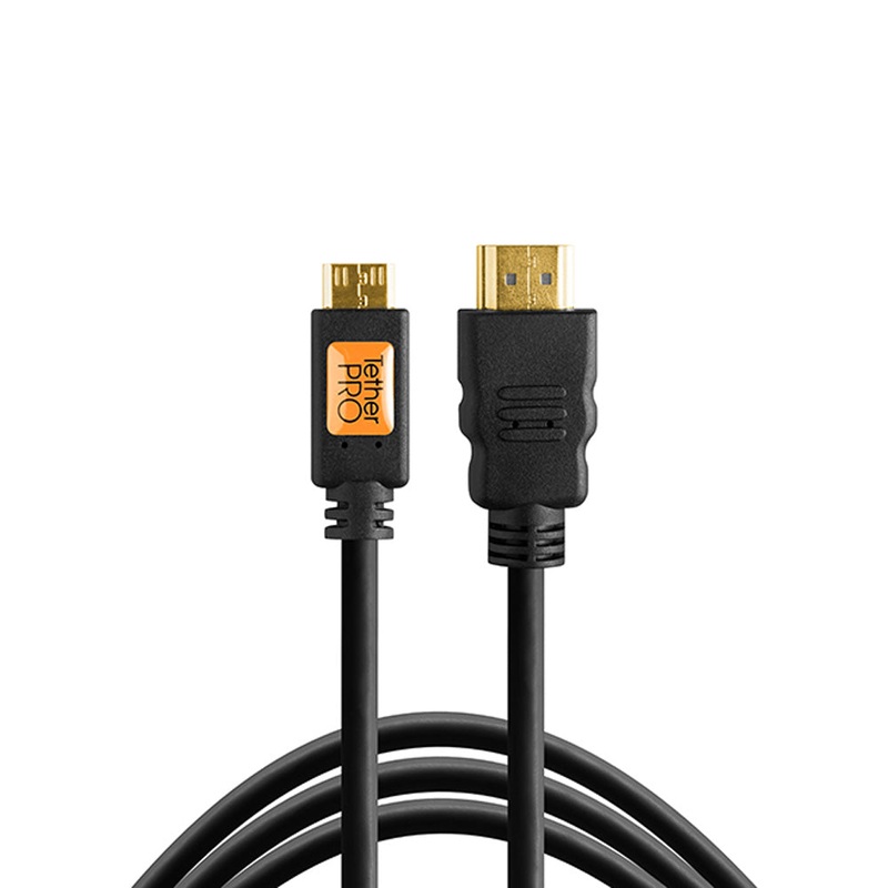 Tether Tools TetherPro Mini HDMI (C) to HDMI Cable - 10'