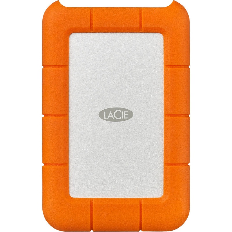 LaCie Rugged USB-C Hard Drive - 4TB