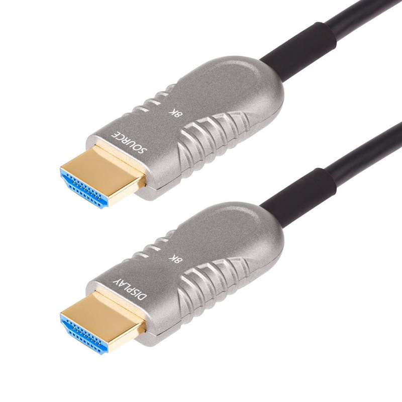 StarTech HDMI 2.1 Hybrid Active Optical Cable - 100'