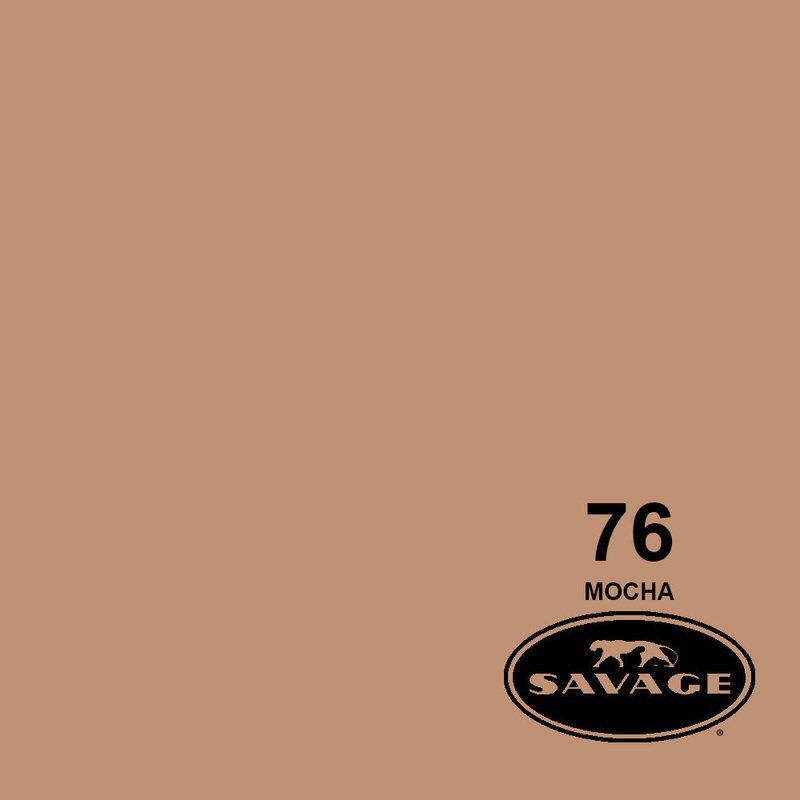Savage 86" x 12 Yards Seamless Paper Background - Mocha