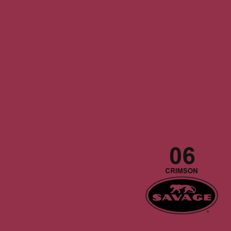 Savage 86"x12 Yards Seamless Paper Background - Crimson