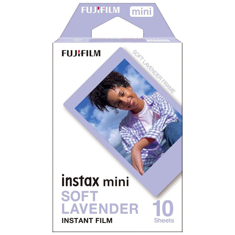 FUJIFILM Instax Mini Soft Lavender Film - 10 Exposures