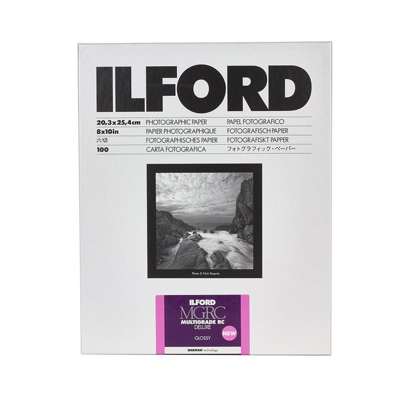 Ilford Multigrade RC Glossy 8x10" - 25 Sheets
