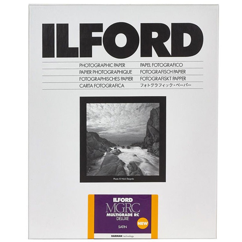 Ilford Multigrade RC Satin 8x10 - 25 Sheets