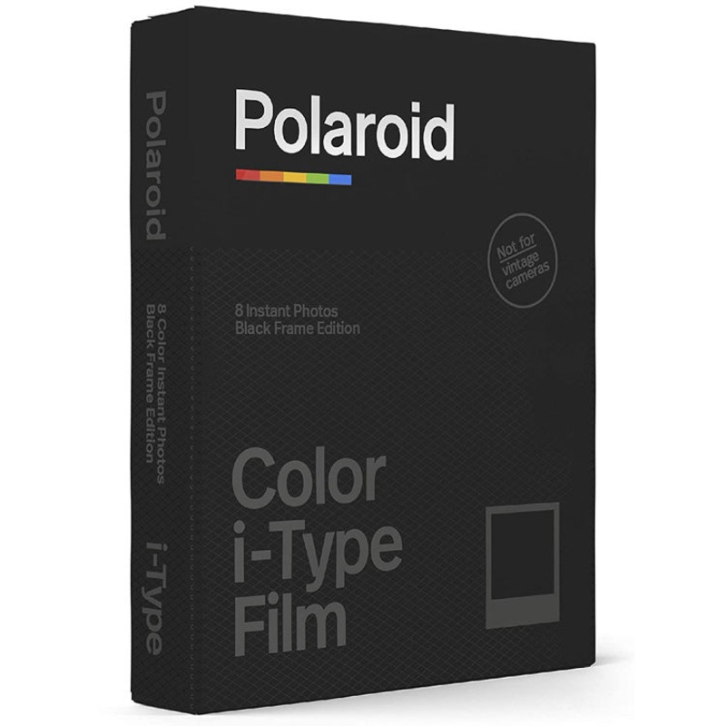 Polaroid Originals i-Type Colour Film - Black Frame Edition