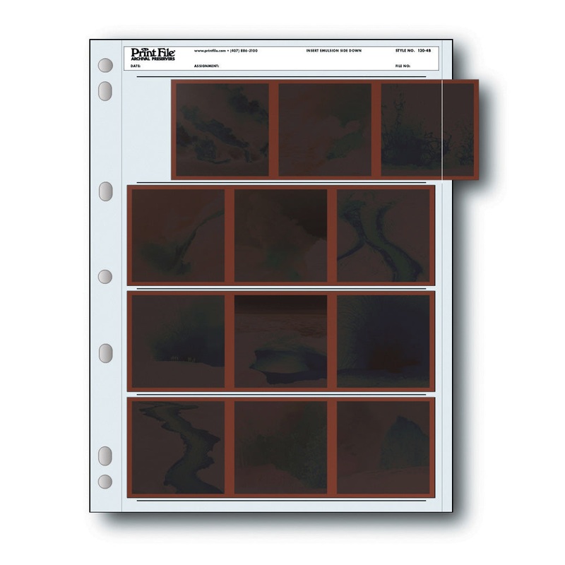 PrintFile 120-4B Negative Pages (25 sheets)